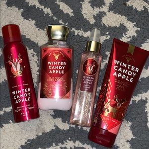 Winter Candy Apple bundle from Bath and Body Works